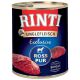 Rinti Hunde Nassfutter Dose Singlefleisch Exclusive Ross 800g