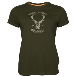 Pinewood Damen T-Shirt Red Deer