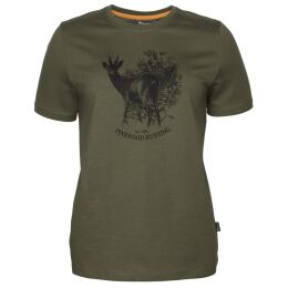 Pinewood Damen T-Shirt Roe Deer