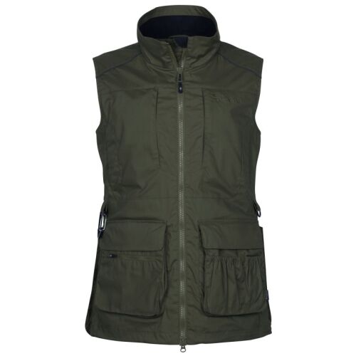Pinewood Damen Weste Dog Sports Expert Mossgreen XS