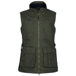 Pinewood Damen Weste Dog Sports Expert Mossgreen XS