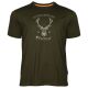 Pinewood Herren T-Shirt Red Deer Green S