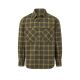 Chevalier Kinder Hemd Cub Coolmax Moss Checked 140