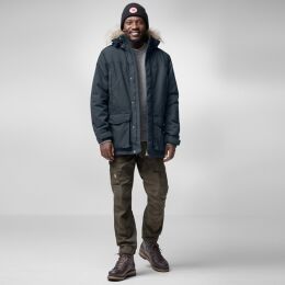 Fj&auml;llraven Herren Parka Nuuk Lite Dark navy