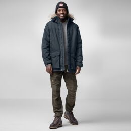 Fj&auml;llraven Herren Parka Nuuk Lite Dark navy M
