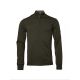 Chevalier Herren Pullover Aston Half Zip Merino Dark Green