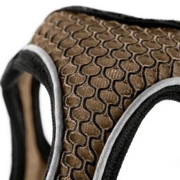 Hunter Hunde Geschirr Hilo Comfort Braun 36-40 cm/XS