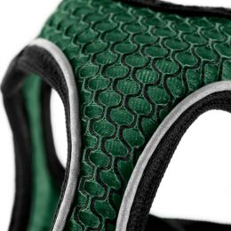 Hunter Hunde Geschirr Hilo Comfort Dunkelgr&uuml;n 31-33 cm/XXS