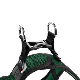 Hunter Hunde Geschirr Hilo Comfort Dunkelgr&uuml;n 31-33 cm/XXS