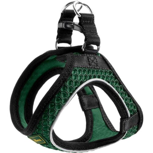 Hunter Hunde Geschirr Hilo Comfort Dunkelgrün 52-58 cm/S-M