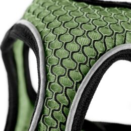 Hunter Hunde Geschirr Hilo Comfort Lindgr&uuml;n 58-65 cm/M