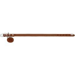Hunter Hunde Halsband Aalborg Style Cognac 27 cm/XXS-XS
