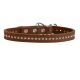 Hunter Hunde Halsband Aalborg Style Cognac 27 cm/XXS-XS