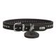 Hunter Hunde Halsband Aalborg Style Schwarz 37 cm/XS-S