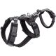 Hunter Hunde Sicherheitsgeschirr Maldon Schwarz/Grau 53-71 cm/M