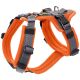 Hunter Hunde Sicherheitsgeschirr Maldon Orange/Grau 53-71 cm/M