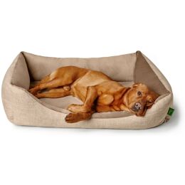 Hunter Hunde Sofa Orthop&auml;disch Seattle Beige 60x40 cm