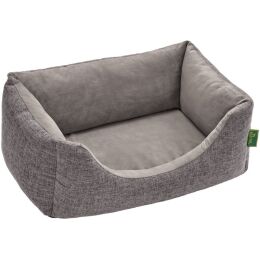 Hunter Hunde Sofa Orthop&auml;disch Seattle Grau 80x60 cm