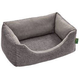 Hunter Hunde Sofa Orthop&auml;disch Seattle Grau 80x60 cm