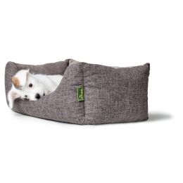 Hunter Hunde Sofa Orthop&auml;disch Seattle Grau 100x70 cm
