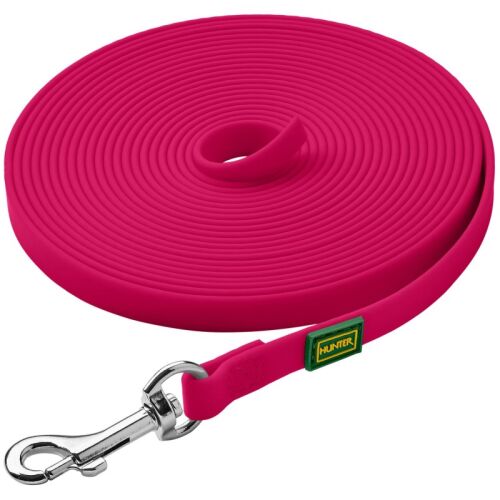 Hunter Hunde Suchleine Convenience Himbeer L 500 cm x B 1,5 cm
