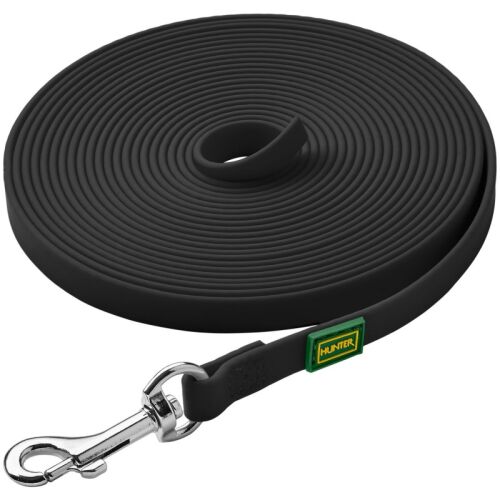 Hunter Hunde Suchleine Convenience Schwarz L 1200 cm x B 2,0 cm