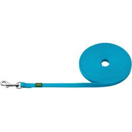 Hunter Hunde Suchleine Convenience T&uuml;rkis L 500 cm x B 1,5 cm