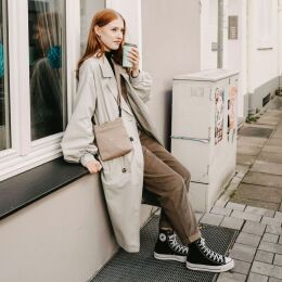 Hunter Umh&auml;nge-Snackbeutel Alva Beige