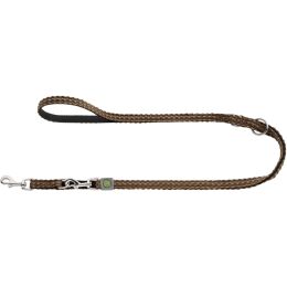 Hunter Hunde Verstellbare F&uuml;hrleine Hilo Braun B 1,5 cm x L 200 cm