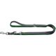 Hunter Hunde Verstellbare Führleine Maldon Dunkelgrün/Grau B 1,5 cm x L 200 cm