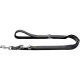 Hunter Hunde Verstellbare Führleine Maldon Schwarz/Grau B 2,0 cm x L 200 cm