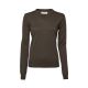 Chevalier Damenpullover Blaise Leather Brown 42W