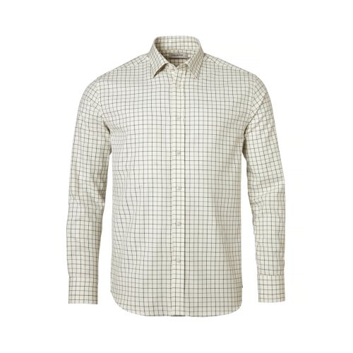 Chevalier Herren Hemd Luton Shooting Fit Hunter Green Tattersall XXL