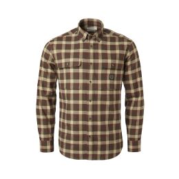 Chevalier Herren Hemd Heron Flannel Holly Green Checked XXL