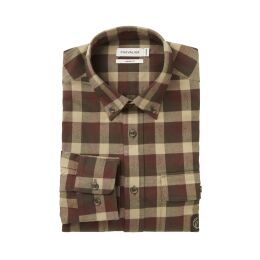 Chevalier Herren Hemd Heron Flannel Holly Green Checked XXL