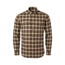 Chevalier Herren Hemd Heron Flannel Field Green Checked XXXL