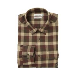 Chevalier Herren Hemd Heron Flannel Field Green Checked XXXL