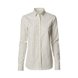 Chevalier Damen Flanellbluse Sheppey Chestnut Tattersall 38W