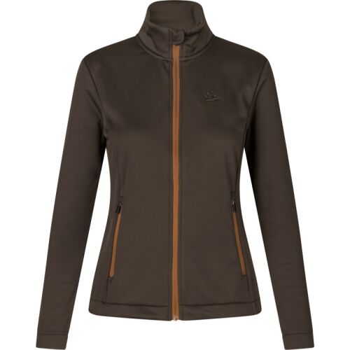 Seeland Damen Fleecejacke Emily Dark brown XL