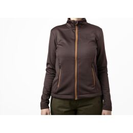 Seeland Damen Fleecejacke Emily Dark brown XL