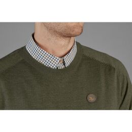 Seeland Herren Pullover mit Rundhals Woodcock Classic green M