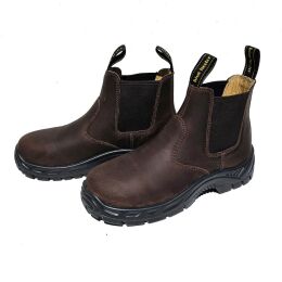 Blue Heeler Herren Chelsea Boots Mate Braun 41