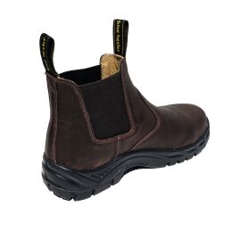 Blue Heeler Herren Chelsea Boots Mate Braun 41
