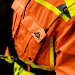 Swedteam Hundef&uuml;hrerjacke Protect Pro Orange Neon