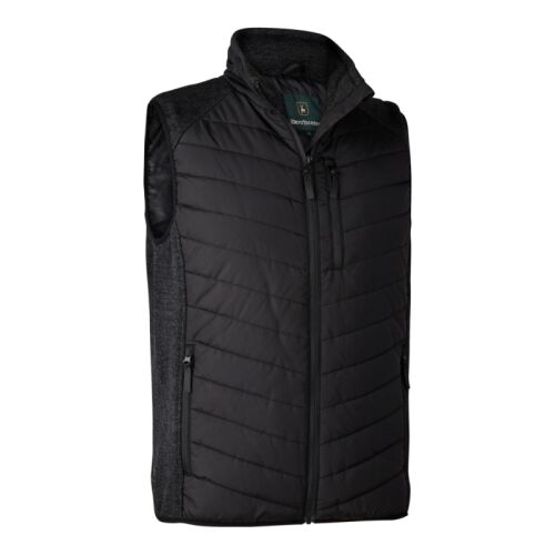 Deerhunter Herren Weste Moor mit Strick Black 4XL