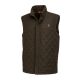 Rascher Herren Steppweste Loden Deluxe steingrau-oliv 60