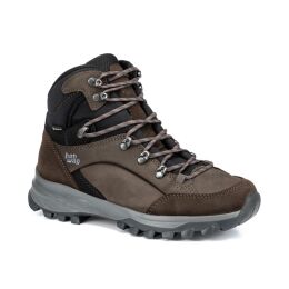 Han Wag Damen Stiefel Banks GTX mocca/black 6 UK - 39,5