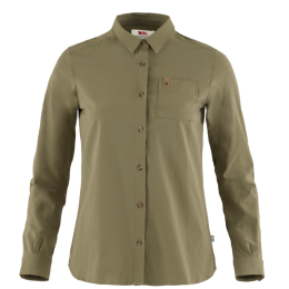 Fj&auml;llr&auml;ven Damen Bluse &Ouml;vik Lite Green L