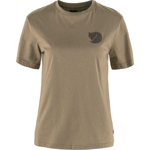 Fjällräven Damen T-Shirt Walk With Nature Suede Brown XL