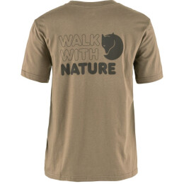 Fj&auml;llr&auml;ven Damen T-Shirt Walk With Nature Suede Brown XL